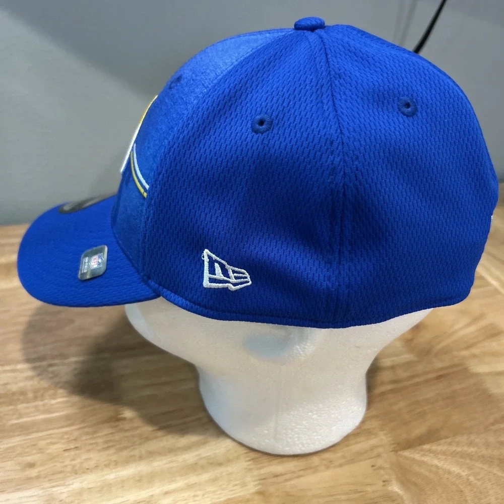Los Angeles Rams New Era 2023 NFL Training Camp 39THIRTY Flex Hat Royal Large XL